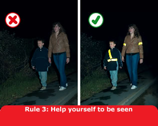 Highway Code - Rule 3 Help Yourself To Be Seen